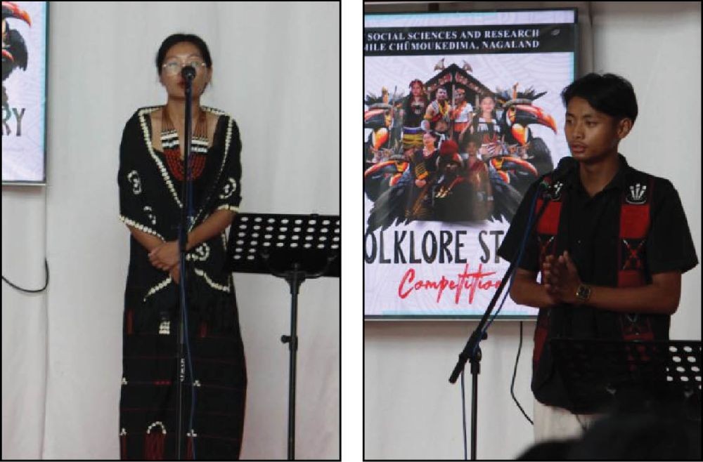 NEISSR Cultural and Music Club held a dynamic folklore story competition at the Bishop Abraham Memorial Hall, Peace Centre on August 24.